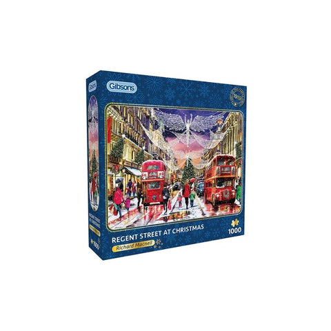 Gibsons - Regent Street At Christmas 1000-piece puzzle