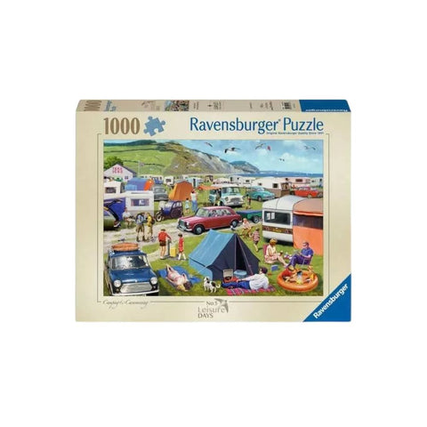 Ravensburger - Camping & Caravanning 1000 piece puzzle