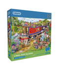Gibsons - Canal Boat Blooms 500XL piece puzzle