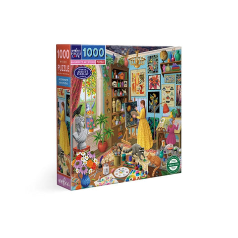 eeBoo 1000 Pc Puzzle - Alchemist's Art Studio