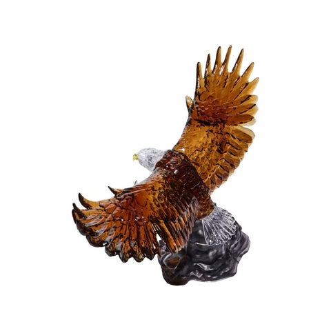 Crystal Puzzle 3D Brown Eagle 63 pieces