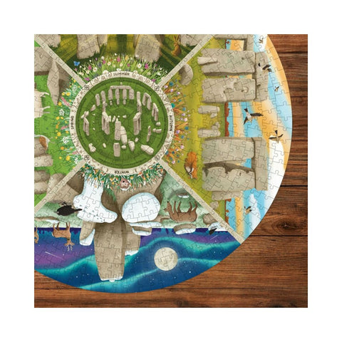 Gibsons - Engligh Heritage: Stonehenge 500 piece circular puzzle