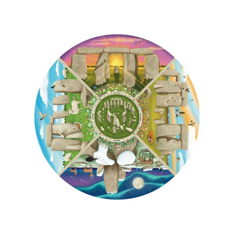 Gibsons - Engligh Heritage: Stonehenge 500 piece circular puzzle