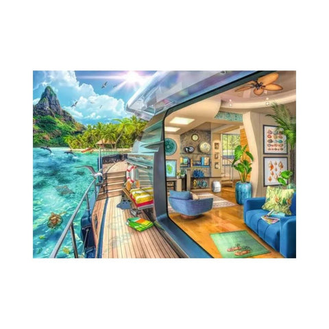 Ravensburger - Tropical Island Charter, 1000 pieces