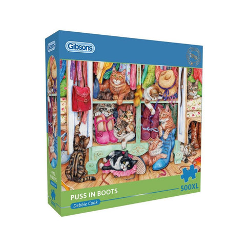 Gibsons - Puss in Boots 500XL piece puzzle