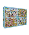 Gibsons - RSPB: Wings in the Wild 4x500 piece puzzle