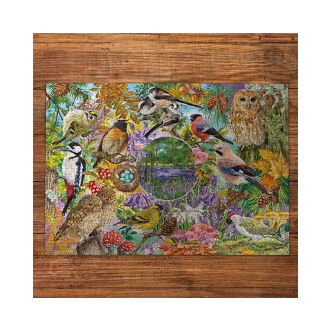 Gibsons - RSPB: Wings in the Wild 4x500 piece puzzle