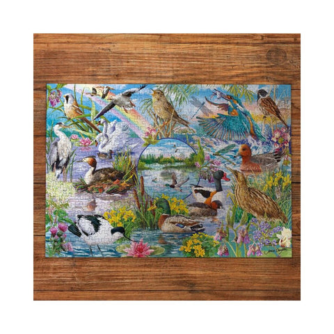 Gibsons - RSPB: Wings in the Wild 4x500 piece puzzle