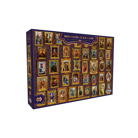 Gibson - Monarchs Of England 1000-piece puzzle