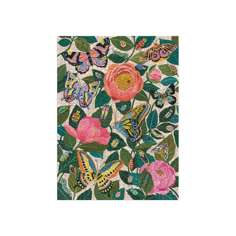 Galison - Between the Blooms Foil - 1000pc puzzle