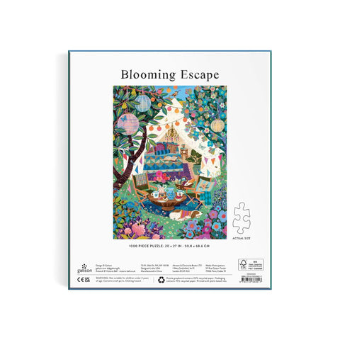 Galison - Victoria Ball Blooming Escape 1000pc puzzle