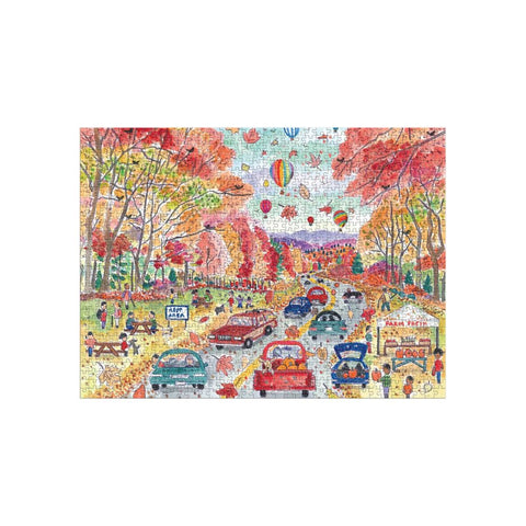 Galison - Storrings Leaf Peeping 1000pc puzzle