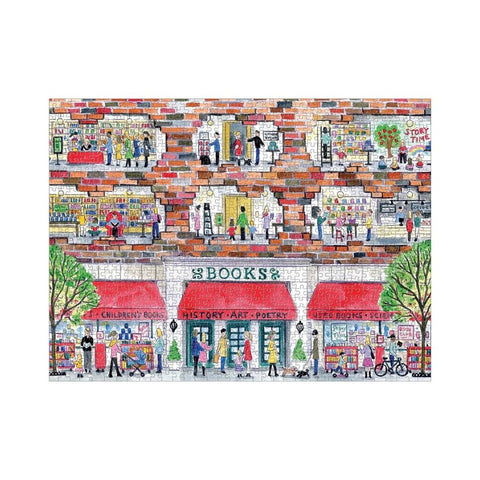 Galison - Storrings A Day At The Bookstore 1000pc puzzle
