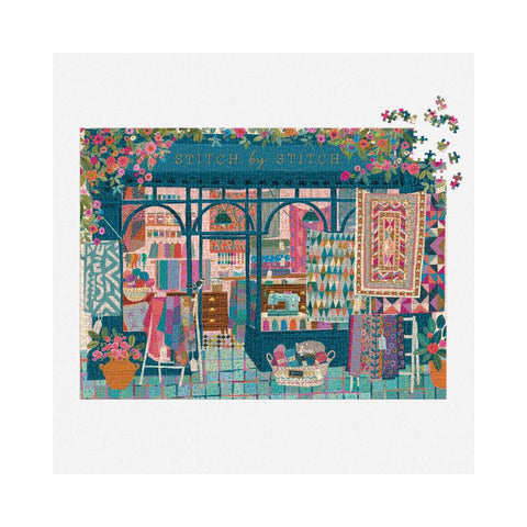 Galison - Victoria Ball Stitch by Stitch 1000pc puzzle