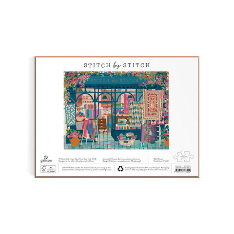 Galison - Victoria Ball Stitch by Stitch 1000pc puzzle