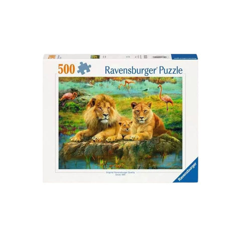 Lions in the Savannah 500-piece puzzle