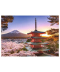 Mount Fuji Cherry Blossom View, 1000-piece puzzle