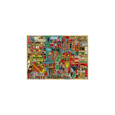 Awesome Alphabet F & G, 1000-piece puzzle
