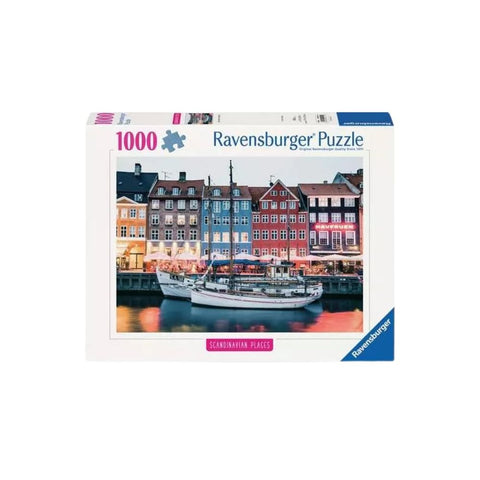  Copenhagen Denmark, 1000-piece puzzle