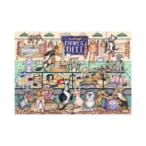 Dapper Dogs No.1...Digby's Deli 1000-piece puzzle