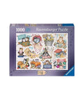 Ravensburger - Crazy Cats...A Cat's Year 1000-piece puzzle