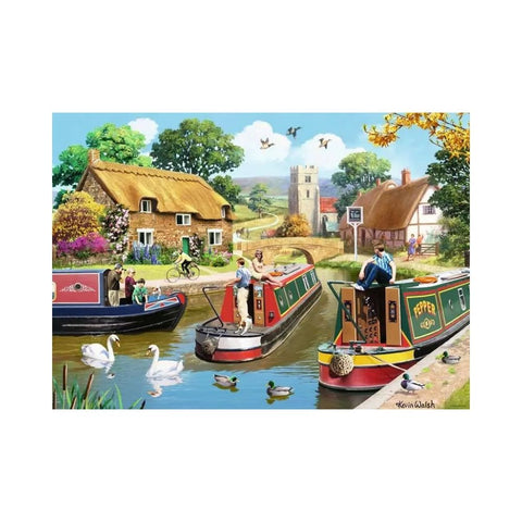 Ravensburger - A Busy Day on the Canal 1000-piece puzzle