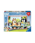 Ravensburger- Fun with Bluey 2 x 12 piece puzzles