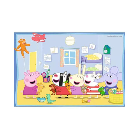 Peppa's Adventures 2x12 piece puzzle