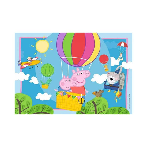 Peppa's Adventures 2x12 piece puzzle