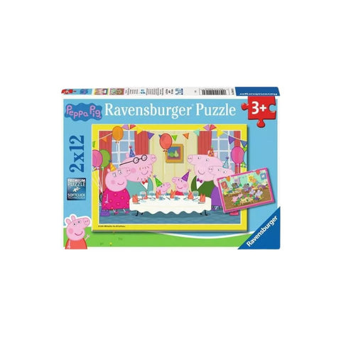  Peppa Pig, Time to Celebrate 2x12 piece puzzle