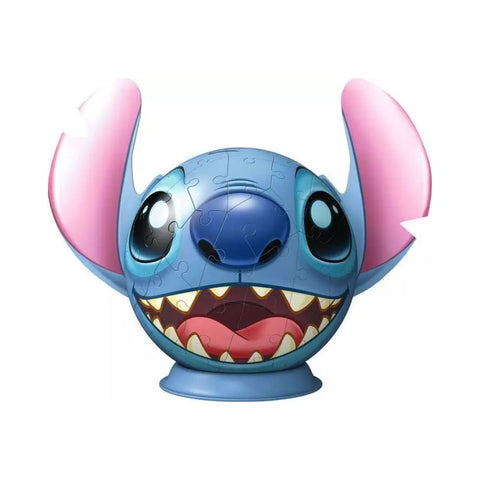 Ravensburger - 3D Puzzle Ball Disney Stitch with Ears 72-piece