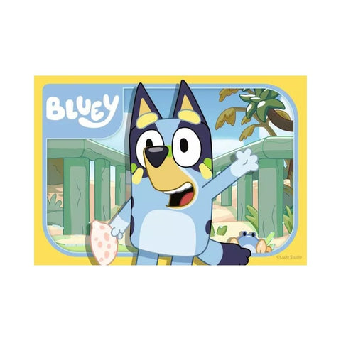 Ravensburger - Bluey & Family 4-in-a-Box, My First Puzzle