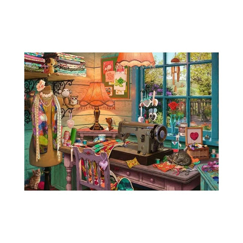 My Haven No.4, The Sewing Shed 1000-piece puzzle