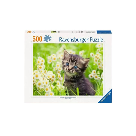 Ravensburger - Kitten in the Meadow 500-piece puzzle