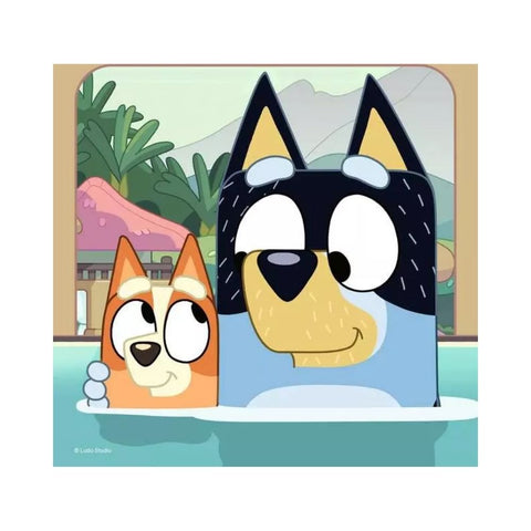 Bluey's Adventures! 3x49pc puzzles