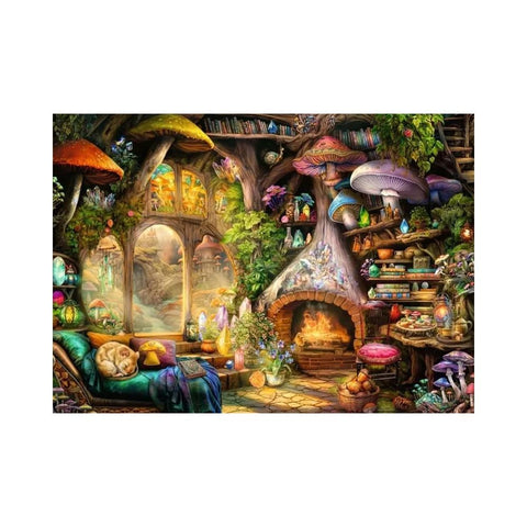 Ravensburger - Mushroom Cottage 1000-piece puzzle