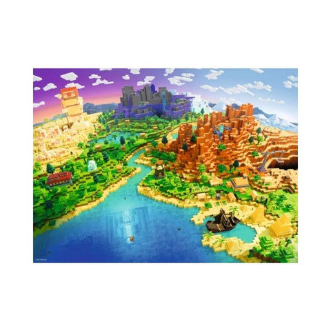 Ravensburger - World of Minecraft 500-piece puzzle