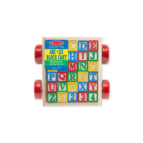 Classic Abc Block Cart