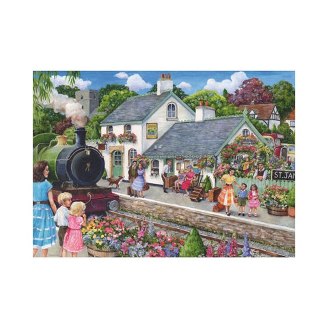 Ravensburger - Whistle Stop Cottage 1000pc puzzle