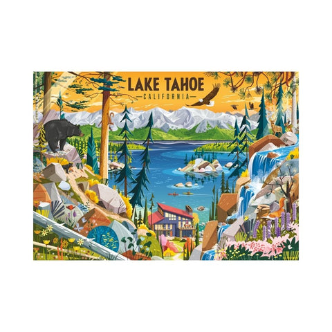 Ravensburger - SacRed Lake Tahoe 1000pc 