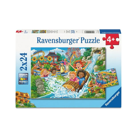 Ravensburger - Amusement Park 2x24pc puzzles