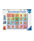 Ravensburger - Cute Capybaras 100pc puzzle