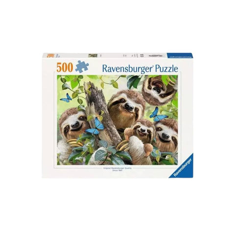 Sloth Selfie 500 piece puzzle
