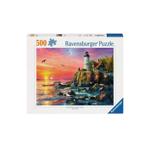  Lighthouse at Sunset  500-piece puzzle