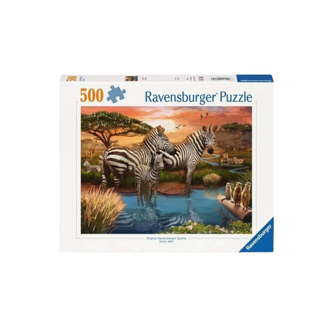 Ravensburger - Zebras at Waterhole 500-piece puzzle