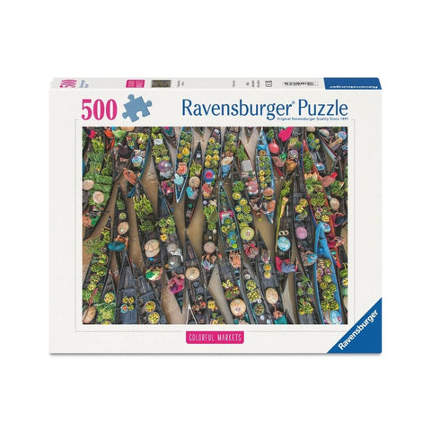 Ravensburger - Floating Market, Indonesia 500pc