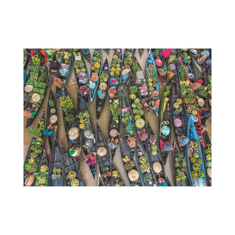 Ravensburger - Floating Market, Indonesia 500pc