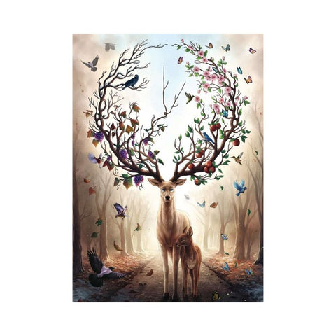 Magical Deer 1000 piece puzzle