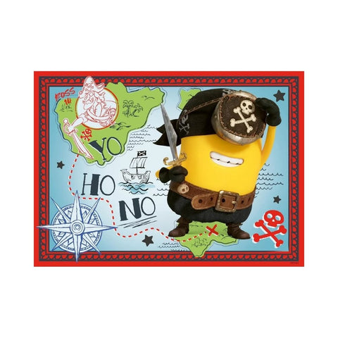 Ravensburger - Minions 3 Bumper Pack 4x100 pieces