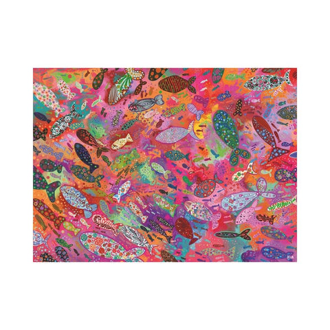 Ravensburger - Fish in Fuchsia 500pc puzzle